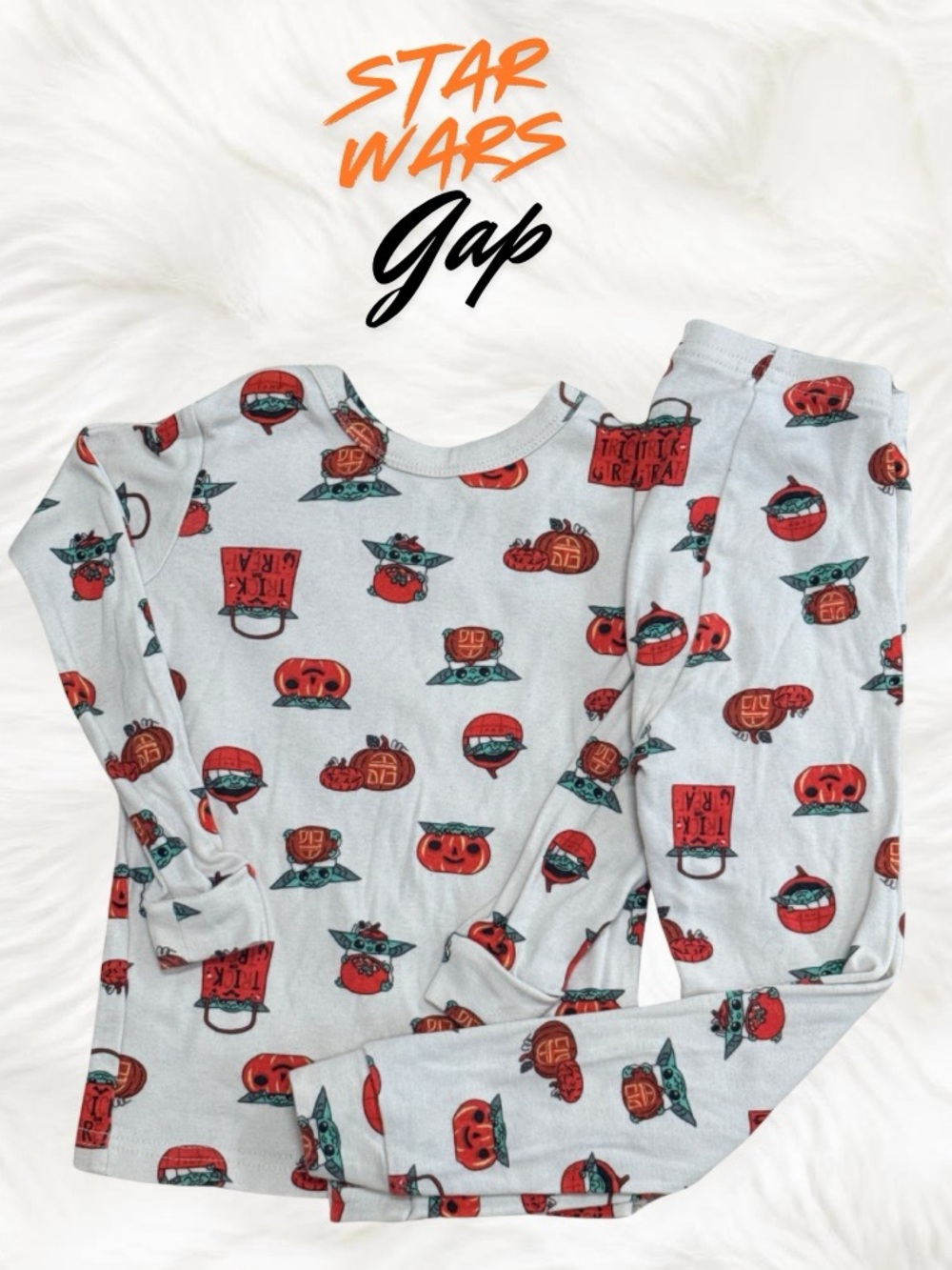 GAP Kids Star Wars Two-Piece Pajama Set Halloween pajama set